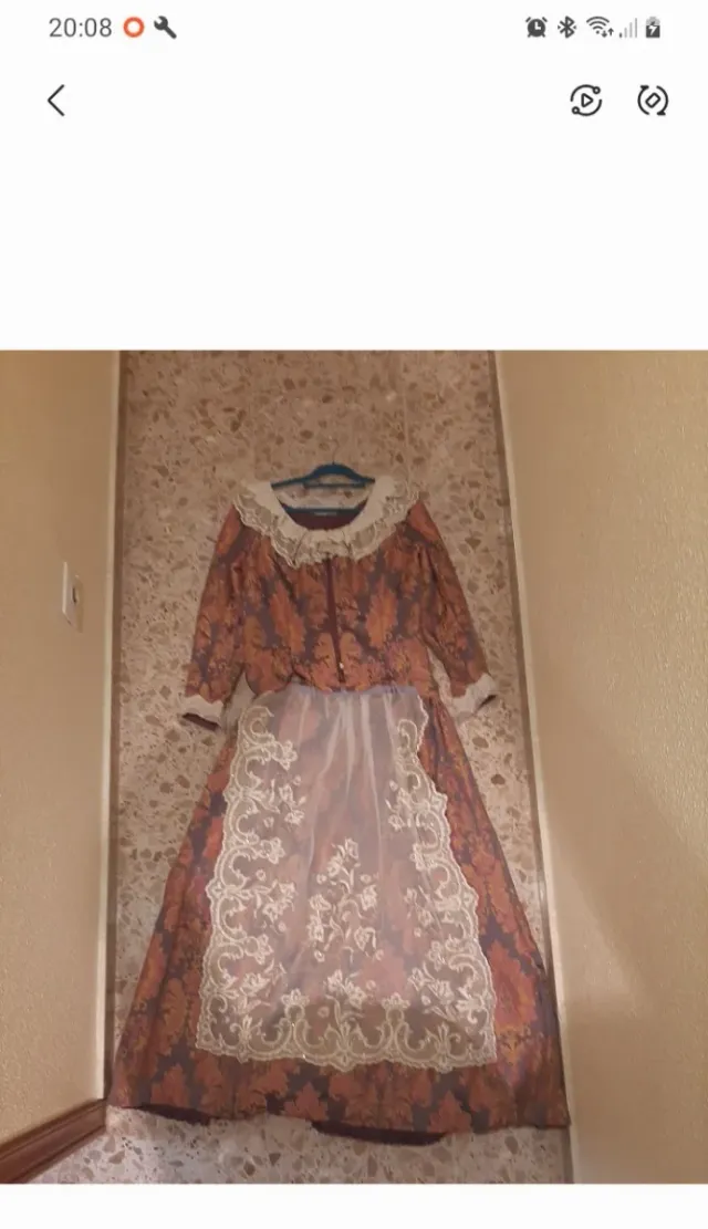 Traje de Fallera Multicolor