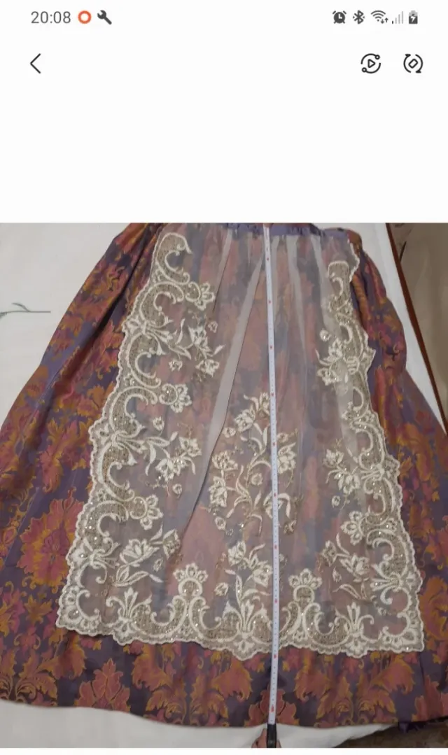 Traje de Fallera Multicolor