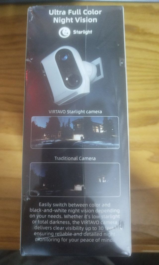 Cámara Vigilancia Exterior Solar Batería