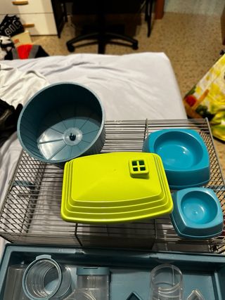 Pack Jaula Hámster Accesorios