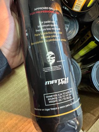 Siux Match Pro - 24 botes de pádel