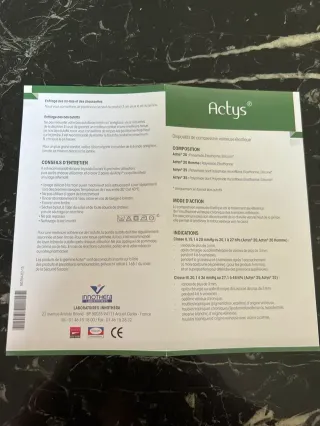 Medias de compresión medicinal Actys – Nuevas