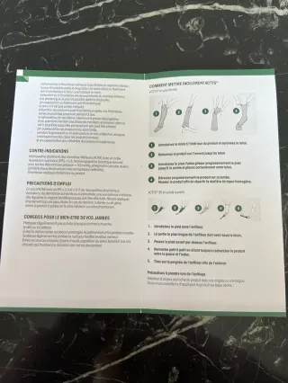 Medias de compresión medicinal Actys – Nuevas