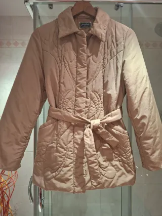Parka beige señora