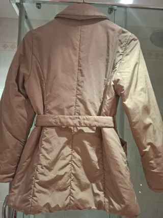 Parka beige señora