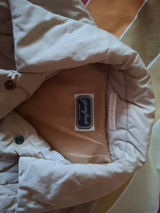 Parka beige señora