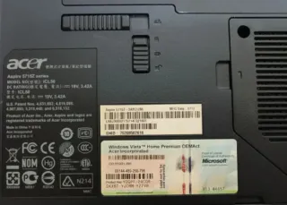 Acer Aspire 5715Z - W10 + SSD 232GB
