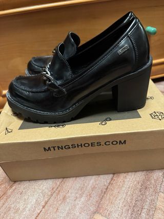 MTNG Zapatos Tacón Mujer Talla 37