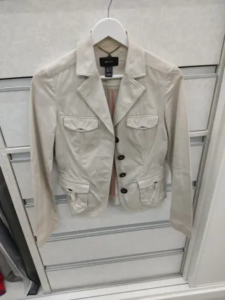 Chaqueta Mango Beige Talla 38