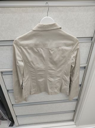 Chaqueta Mango Beige Talla 38