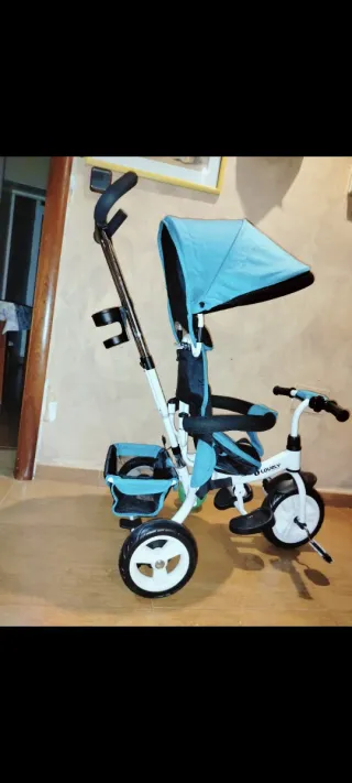 Triciclo Paseo Niño/Niña Azul