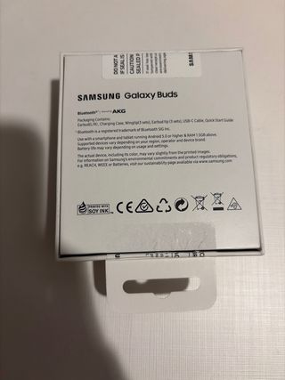 Samsung Galaxy Buds blancos