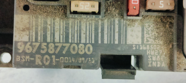 CAJA RELES / FUSIBLES CITROEN C4 PICASSO Premier