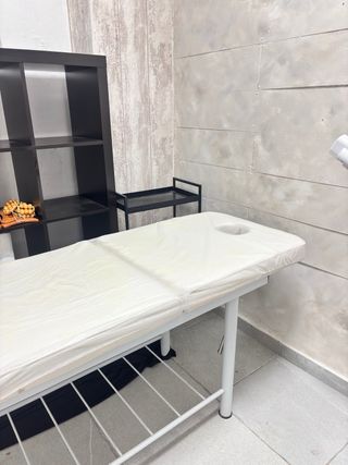 Camilla para estética