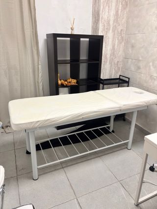 Camilla para estética