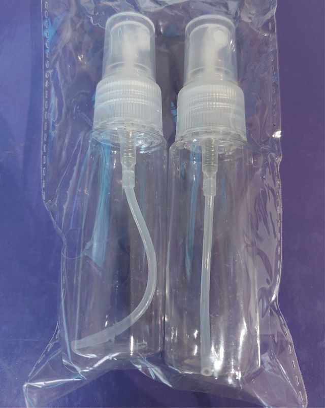 1 Botella Spray Vacía Transparente 30ml