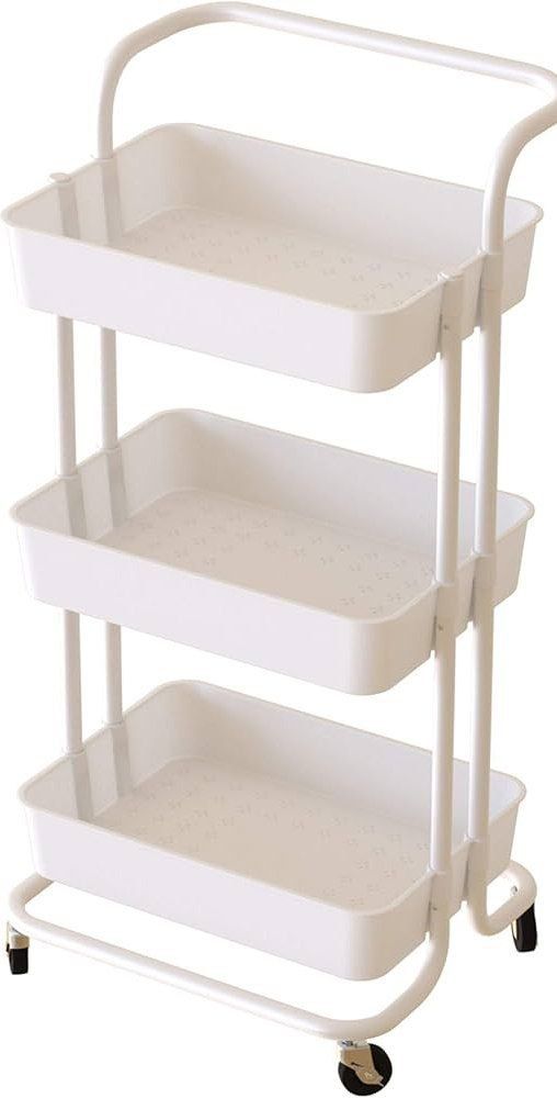 Carrito Organizador Blanco 3 Niveles
