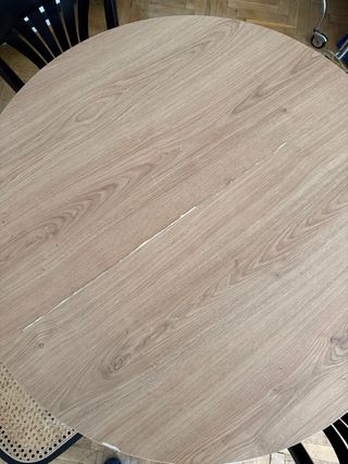 Mesa extensible redonda Ikea