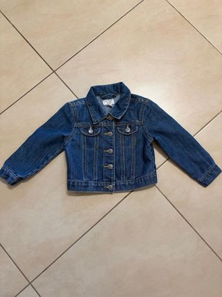 Giacca di jeans bambina 2 anni