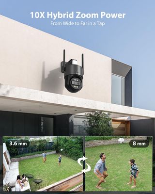 Ctronics 2.5K 4G LTE Cámara Exterior