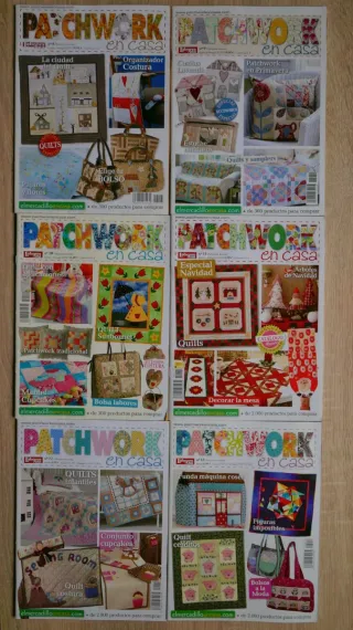 Revistas: "Patchwork en Casa" (Labores de Ana)