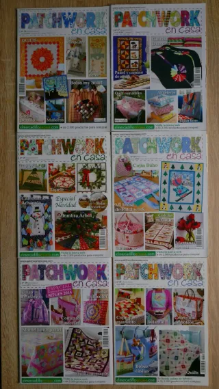 Revistas: "Patchwork en Casa" (Labores de Ana)