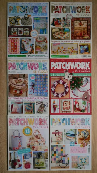 Revistas: "Patchwork en Casa" (Labores de Ana)