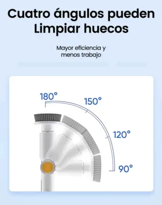Fregador Eléctrico Rotativo Recargable