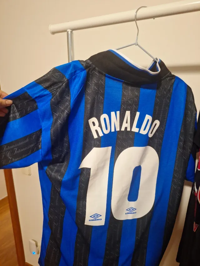 Camiseta Inter Milán Ronaldo Nazario Umbro