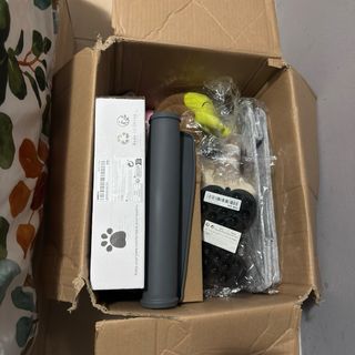 Lote Accesorios Mascotas: Cama, Juguetes, Comedero