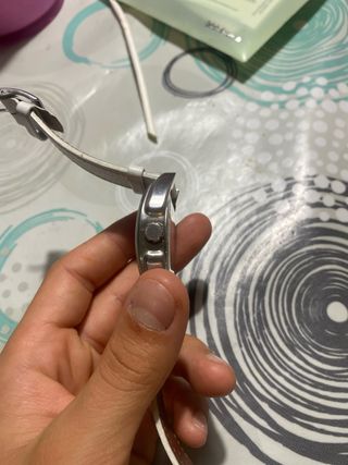 Reloj Fossil Plata y Blanco