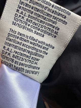 Moncler Maya plumífero con cremallera talla 3