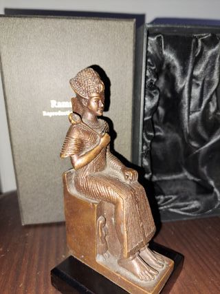 Figura Bronce Ramsés  II Colección Atlas