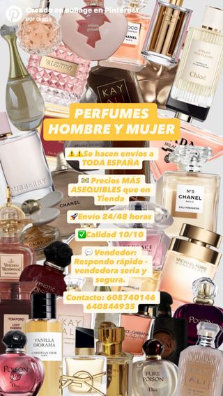 Perfumes Hombre y Mujer - Variedad
