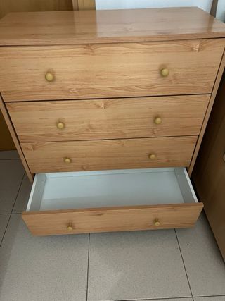 Cajonera de madera