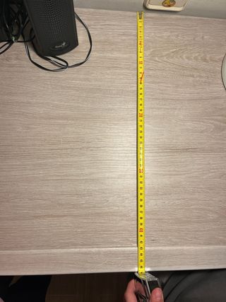 Escritorio juvenil madera y azul