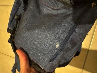 Zaino Seven denim con stampa floreale