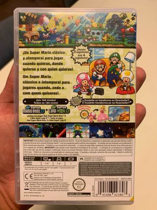 Mario bros deluxe nintendo switch NUEVO