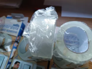 2 Rollos Cinta Adhesiva Doble Cara