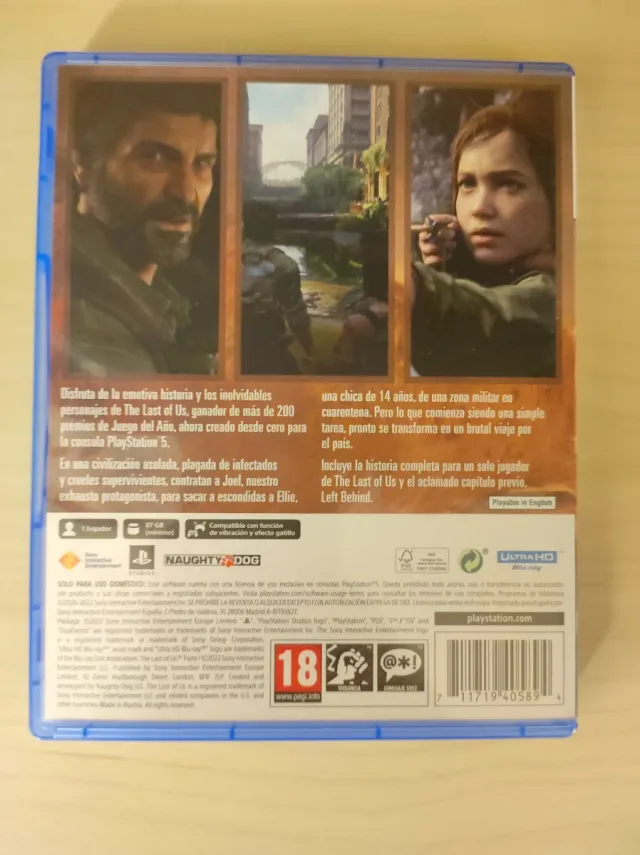 The Last of Us Parte I PS5