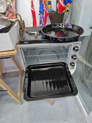 Horno con 2 fuegos eléctricos