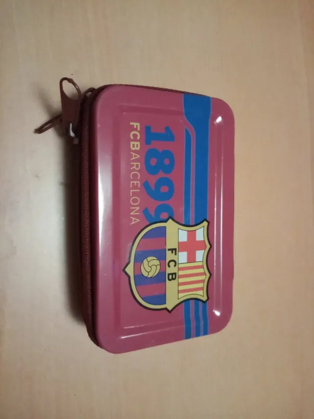 Portafoglio in metallo FC Barcelona