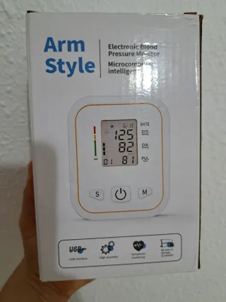 Tensiómetro y pulsimetro Arm Style
