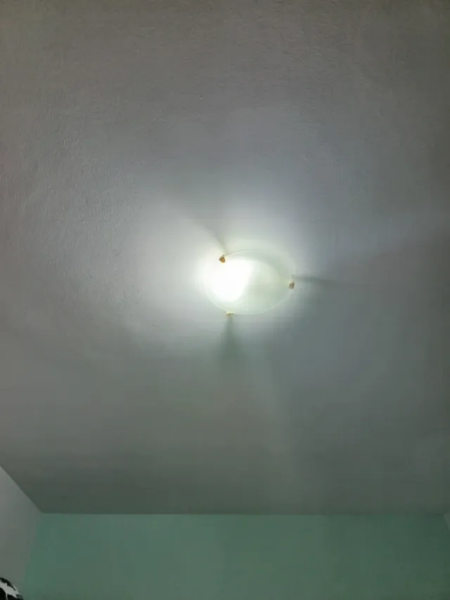 Aplique de techo de cristal