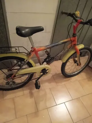 Bicicletta Bambino 20 Giallo/Rosso