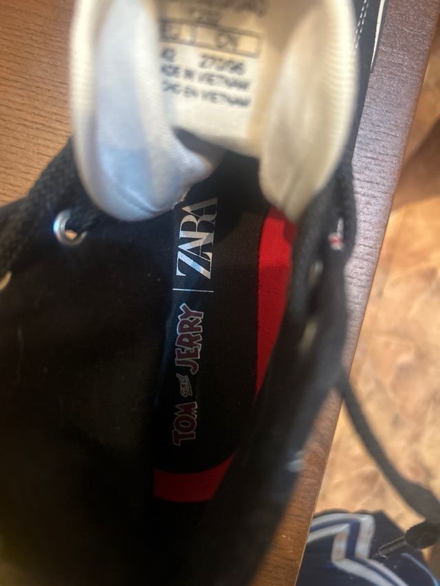 Zara x Tom y Jerry Zapatillas Edición Especial