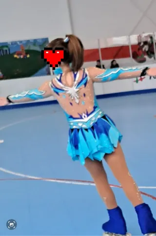 Malliot hecho a medida en velvet