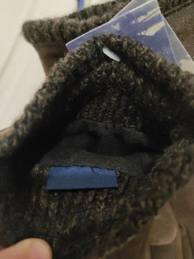 Guantes de piel Privata Marrón Hombre t.9