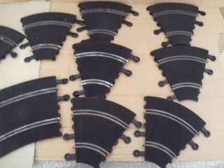 Lote 11 pistas Scalextric interior + 1 exterior