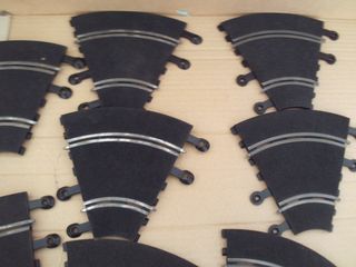 Lote 11 pistas Scalextric interior + 1 exterior